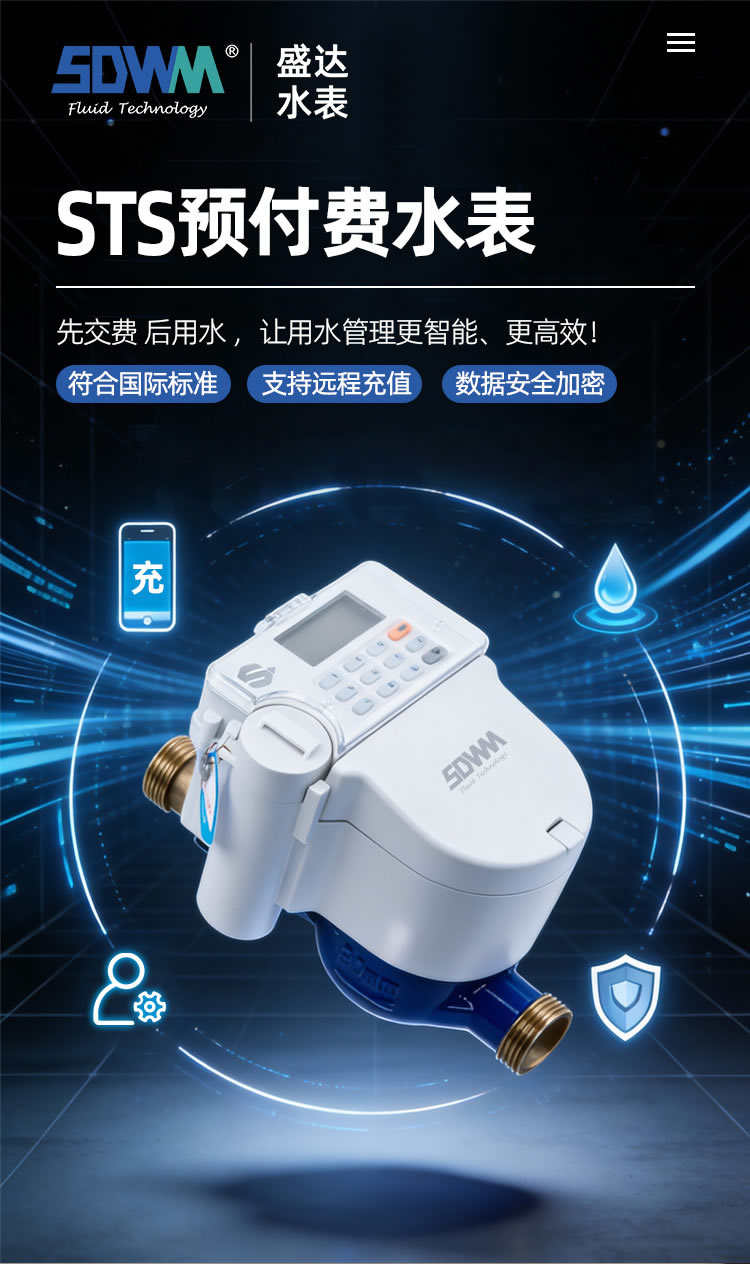 不銹鋼STS預(yù)付費(fèi)分體式水表